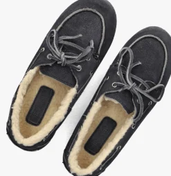 POSA e mocassins boat loafer veg-shearling blauw Online