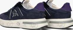 PREMIATA e lage sneakers cassie blauw New