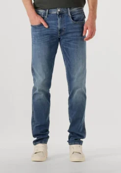REPLAY e straight leg jeans anbass blauw