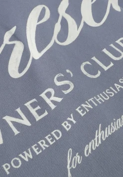 REPRESENT e sweater owners club script sweater blauw Clearance