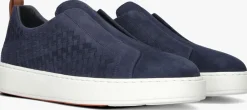 SANTONI e lage sneakers vic wave blauw Online