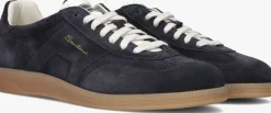 SANTONI e lage sneakers 21975 blauw Outlet