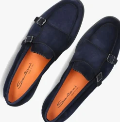 SANTONI e loafers pura blauw Sale