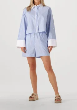 SECOND FEMALE e blouses alanis combi shirt blauw Online