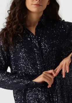 SECOND FEMALE e blouses moonshine blouse blauw Outlet