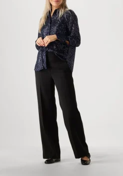 SECOND FEMALE e blouses moonshine blouse blauw Outlet