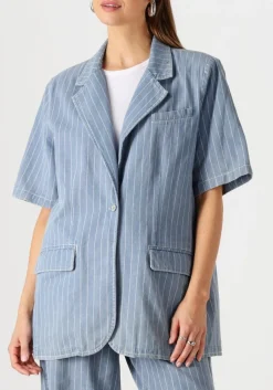 SECOND FEMALE e gilet layne ss blazer blauw