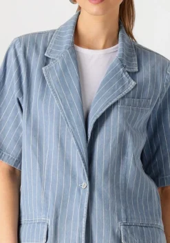 SECOND FEMALE e gilet layne ss blazer blauw