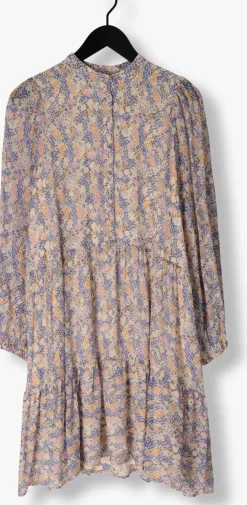 SECOND FEMALE e mini jurk poppi dress blauw Online