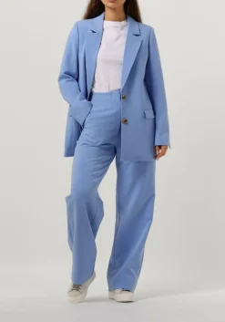 SECOND FEMALE e pantalon levien classic trousers blauw Online