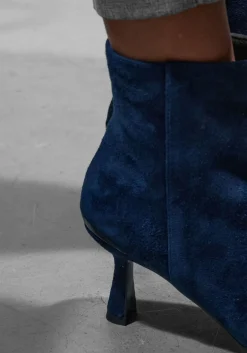 STEFANO LAURAN e enkellaarsjes botin blauw Outlet