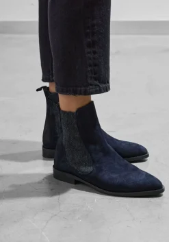 STEFANO LAURAN e enkellaarsjes s3283 blauw