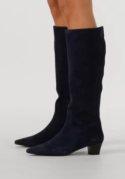 STEFANO LAURAN e hoge laarzen 010-290 blauw Clearance