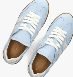 STEFANO LAURAN e lage sneakers 1white101 blauw Outlet