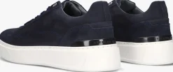 STEFANO LAURAN e lage sneakers star 001 blauw Clearance