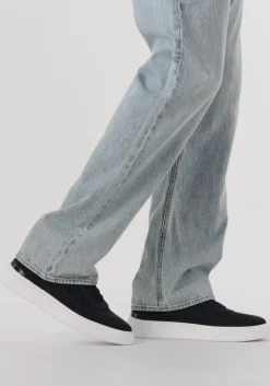 STEFANO LAURAN e lage sneakers star 001 blauw Clearance