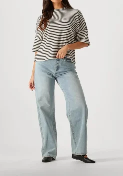 SUMMUM e straight leg jeans straight fit jeans vintage blauw Hot