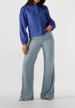 SUNCOO e blouses leony blauw Hot