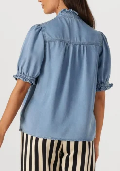 SUNCOO e blouses louise blauw Sale