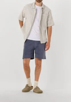 THE GOODPEOPLE e korte broek htowel blauw Discount