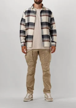 THE GOODPEOPLE e overshirt sammie blauw Clearance