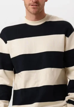 THE GOODPEOPLE e sweater lien blauw