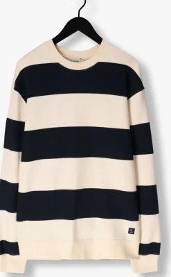 THE GOODPEOPLE e sweater lien blauw