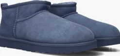UGG e vachtlaarzen w classic ultra mini blauw Discount
