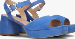 UNISA e sandalen met hak ney blauw Clearance