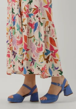 UNISA e sandalen met hak ney blauw Clearance