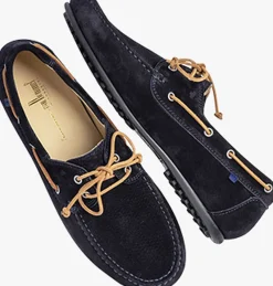 VAN BOMMEL e mocassins sbm-30160 blauw Clearance