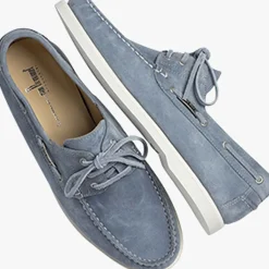 VAN BOMMEL e veterschoenen sbm-30164 blauw Clearance