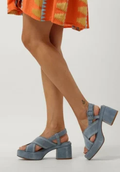 VIA VAI e sandalen elia paisley blauw Clearance