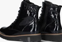 WALDLAUFER e enkellaarsjes 683801 lak print blauw Online