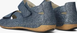 WALDLAUFER e platte sandalen heliett blauw Discount