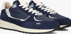 WOOLRICH e lage sneakers retro sneaker man blauw Online