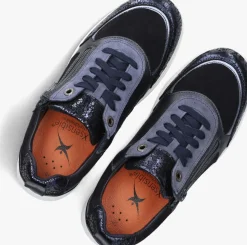 XSENSIBLE e lage sneakers valletta blauw Clearance