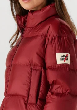 AFTER LABEL gewatteerde jas turku bordeaux Best