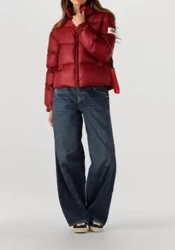 AFTER LABEL gewatteerde jas turku bordeaux Best