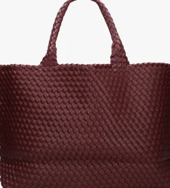 ALIX THE LABEL shopper braided shopper bordeaux Hot