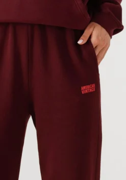 AMERICAN VINTAGE joggingbroek izubird bordeaux Outlet