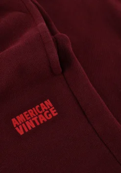 AMERICAN VINTAGE joggingbroek izubird bordeaux Outlet