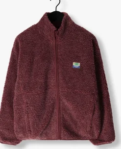 AMERICAN VINTAGE faux fur jas hoktown woman bordeaux Clearance