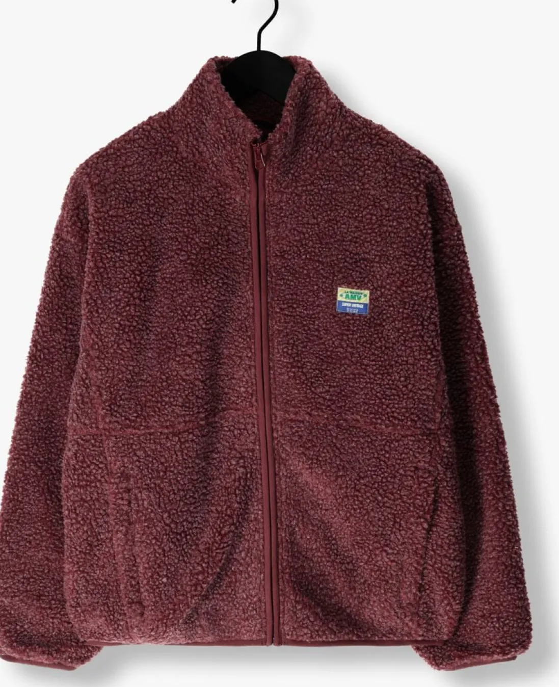 AMERICAN VINTAGE faux fur jas hoktown woman bordeaux Clearance