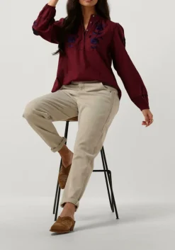 ANTIK BATIK blouses isla blouse bordeaux Discount