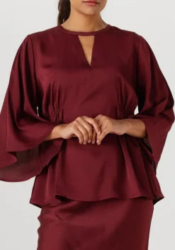 BRUUNS BAZAAR blouses bbvenila blouse bordeaux Clearance