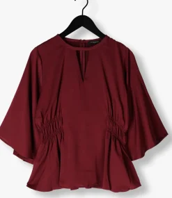 BRUUNS BAZAAR blouses bbvenila blouse bordeaux Clearance