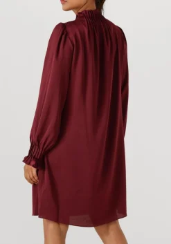 BRUUNS BAZAAR mini jurk bbtarese dress bordeaux Sale