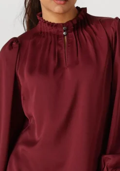 BRUUNS BAZAAR mini jurk bbtarese dress bordeaux Sale