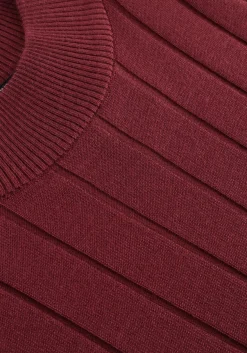 BRUUNS BAZAAR trui bbglady knit bordeaux Discount